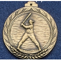 2.5" Stock Cast Medallion (Baseball/ Male 1)